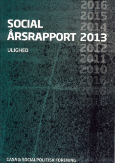 Forsiden af publikationen: Social Årsrapport 2013